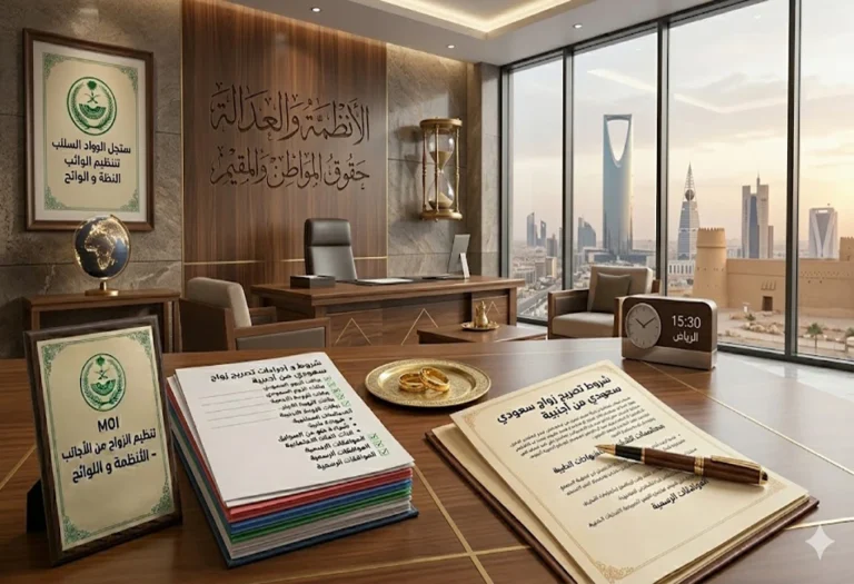 شروط زواج السعودي من اجنبية