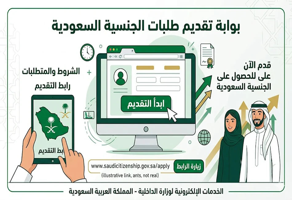 رابط تقديم الجنسية السعودية 2026