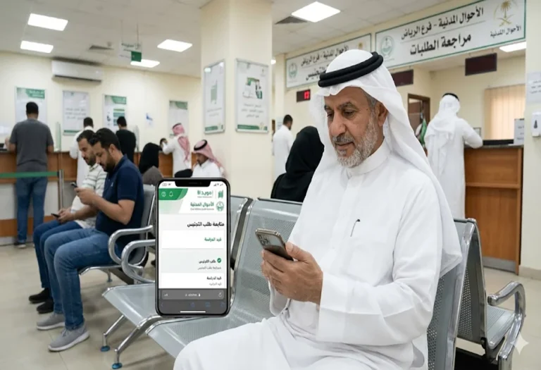 متابعة معاملة تجنيس في الاحوال