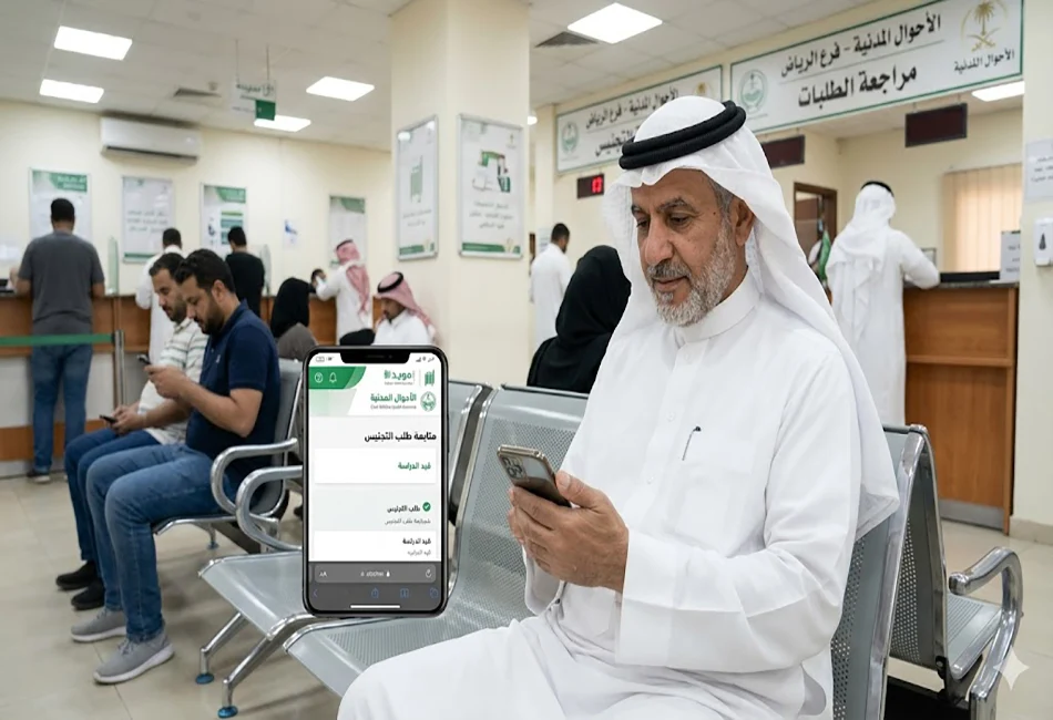 متابعة معاملة تجنيس في الاحوال